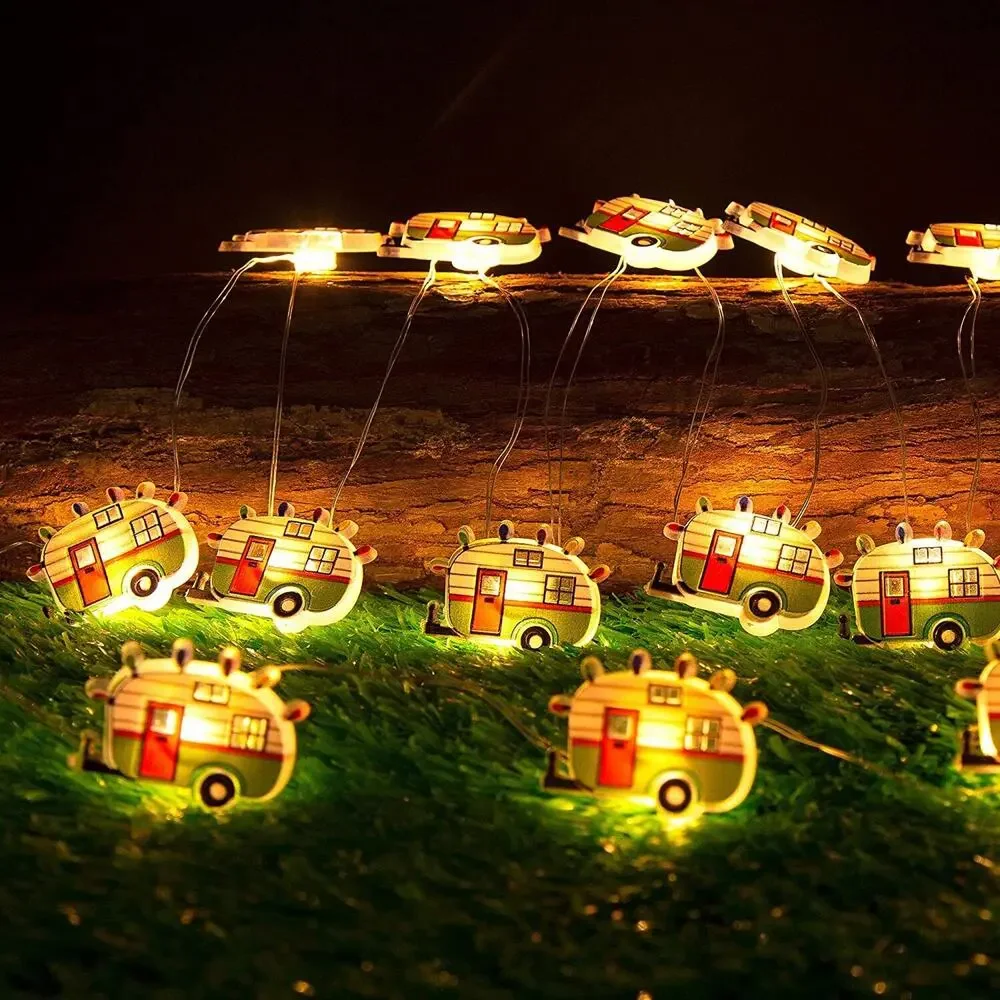 Camper Car Fairy Lights, Super Fun Indoor Battery Powered 30 LED String Light